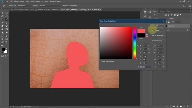 How to quickly change the background color in photoshop смотреть онлайн