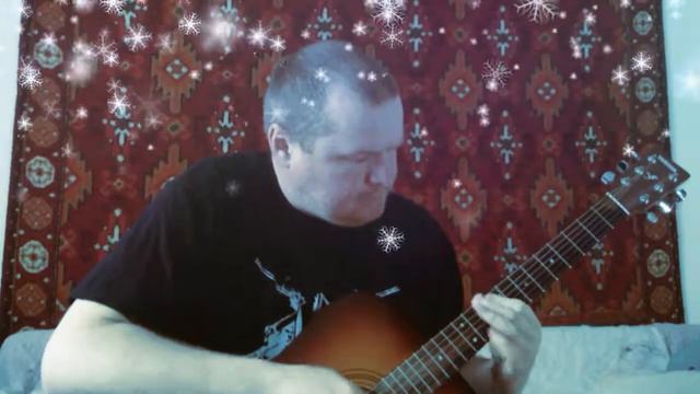 SATYRICON - СЕВЕР - МАТ! Mother North - acoustic guitar cover Satyricon. смотреть онлайн