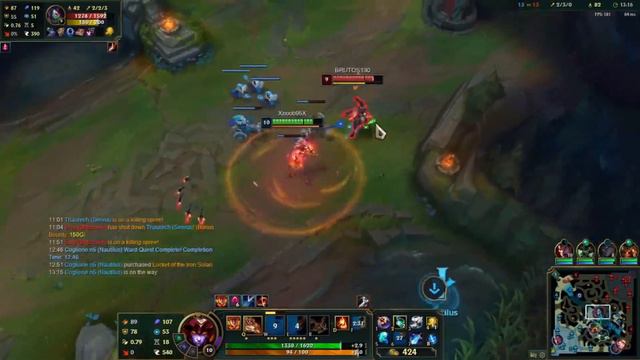 Ranked Game 4 Shyvana Vs Akali Mid League Of Legends 14.5 смотреть онлайн