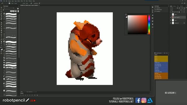 Talking Game Design & Pixel Art Workflow!
