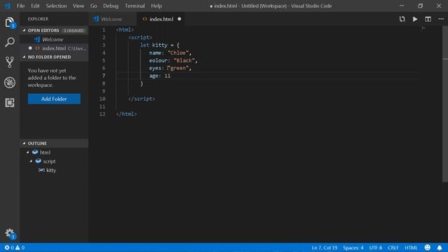 How To Create a Basic Object In JavaScript смотреть онлайн