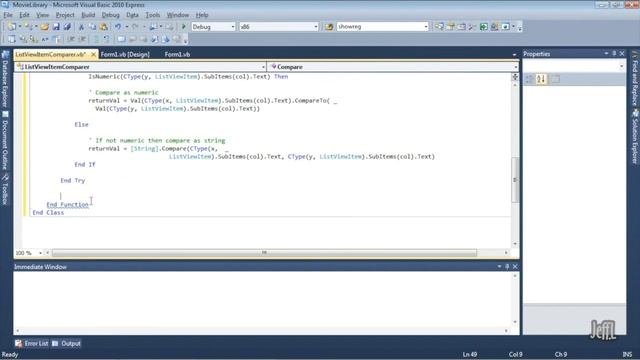 VB.NET - Sort listview by any column смотреть онлайн