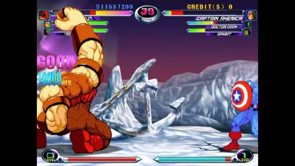 Marvel vs. Capcom 2: New Age of Heroes (Arcade) 【Longplay】