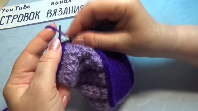 ЦВЕТНЫЕ ТАПОЧКИ БЕЗ ШВОВ .МАСТЕР КЛАСС #315 смотреть онлайн