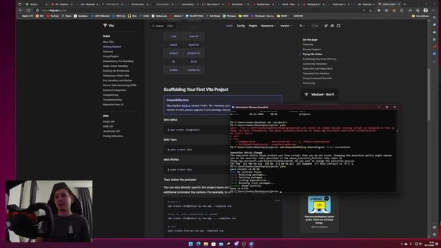 Instalacja Node, Konfiguracja GIT, Inicjacja Projektu React Z Vite