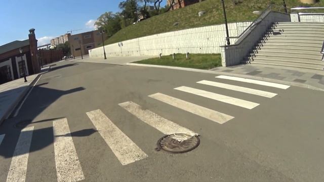 Вело-прогулка по набережной Цесаревича. смотреть онлайн