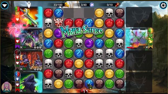 Gems of War Guild Wars RED Attack for the Week of August 14, 2023 смотреть онлайн