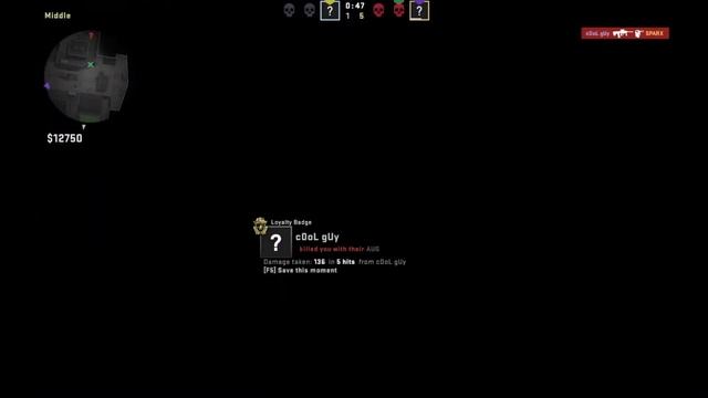 CS:GO Dizzy map competitive match the_sparx смотреть онлайн
