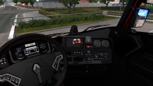 [ETS2 v1.39] Dark interior Renault Range T смотреть онлайн
