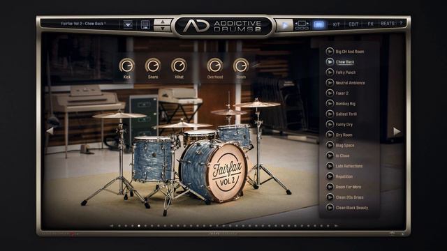Addictive Drums 2 ADpak Overview: Fairfax Vol. 2 смотреть онлайн
