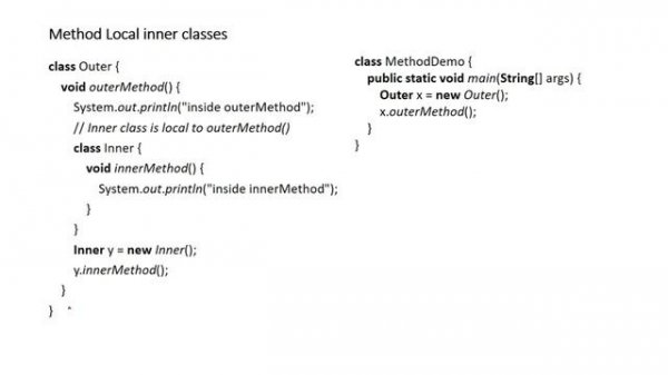 Inner Nested and Anonymous Class in Java | #YouTube