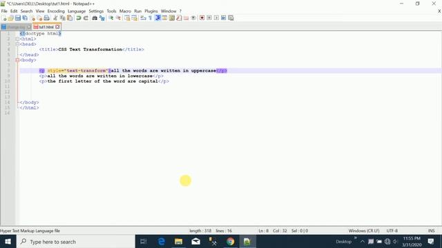 CSS uppercase || lowercase || capitalize || CSS Text Transform property ||CSS Tutorial for Beginner смотреть онлайн