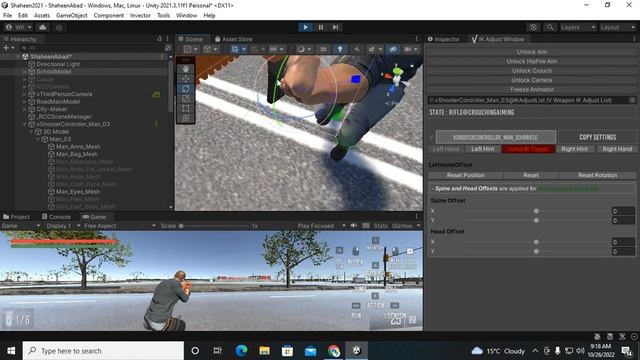 Invector Shooter Template - How To Align Weapons Tutorial 2021