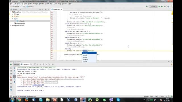 Java-разработчик. Исключения смотреть онлайн