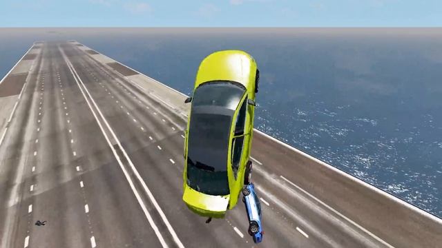 Chained Cars vs Ramp – BeamNG.Drive смотреть онлайн