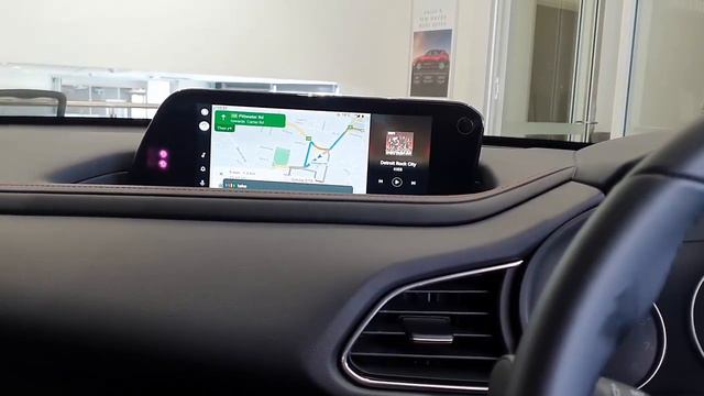 Enable Wireless Android Auto and Carplay on Mazda CX-30 using the CP-AA plug and play dongle смотреть онлайн