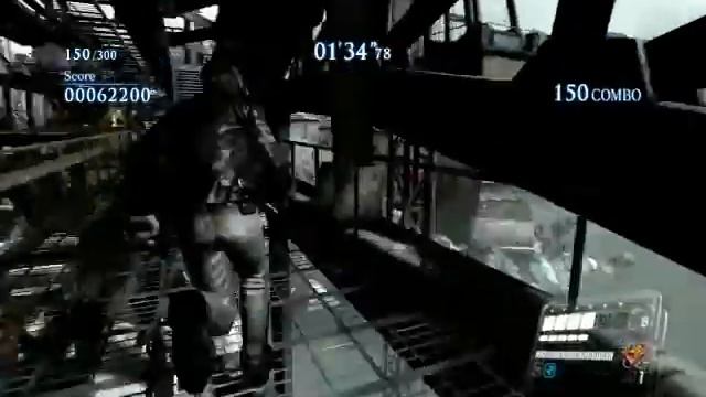 Resident Evil 6 Mercenaries No Mercy Leon Steel Beast 300 kills смотреть онлайн