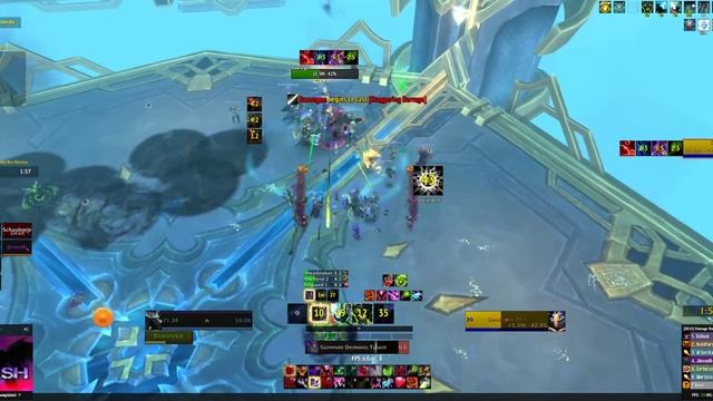 Sepulcher of the First One PTR - Dausegne, the Fallen Oracle Heroic Kill - Warlock PoV смотреть онлайн