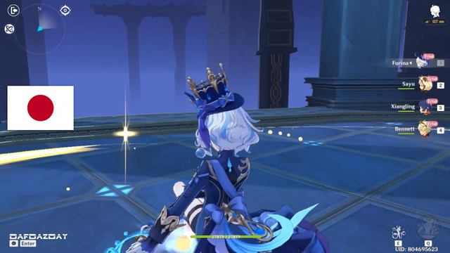 Furina Voice In 4 Different Languages (Skills & Attack) | Genshin Impact Furina