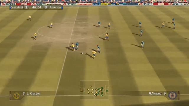 FIFA 07 - Cruz Azul vs Club America смотреть онлайн