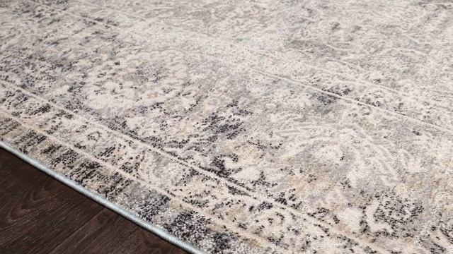 Loloi Homage Hom-03 Stone - Ivory Area Rug смотреть онлайн