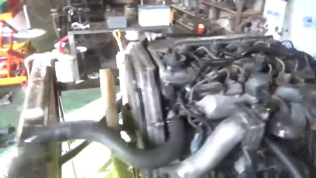 Проверка давления масла в двигателе D4CB 2449601 Sorento 145 л.с. CRDI смотреть онлайн