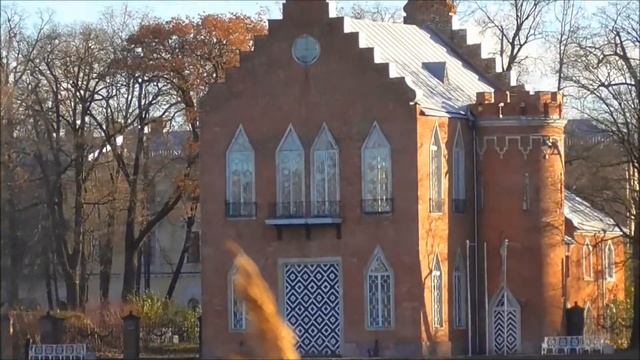 Екатерининский парк поздней осенью. смотреть онлайн