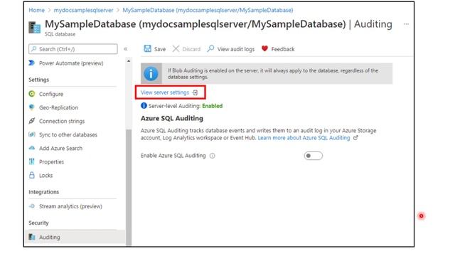 Auditing On SQL Server should be enabled - Azure Policy смотреть онлайн