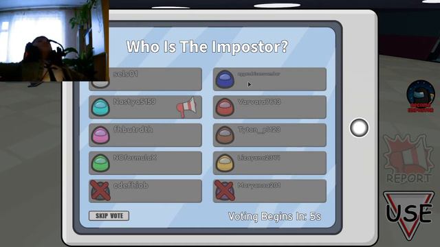 Among Us in ROBLOX смотреть онлайн