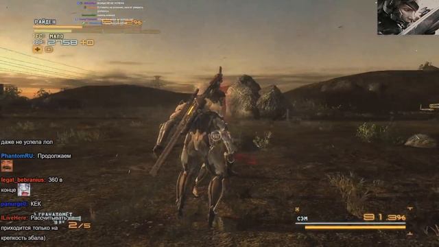 Шусс против Сэма в Metal Gear Rising: Revengeance (2) смотреть онлайн