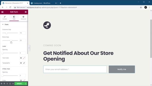 Create an Elementor Coming Soon Template for WordPress смотреть онлайн