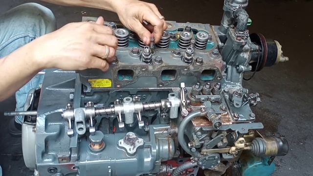 tractor engine Sound problem fixed,valve seat and piston ring replaced Sunshine L1-255/ D1462-TV смотреть онлайн
