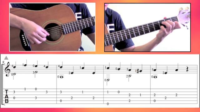 恭喜恭喜 (吉他) Gong Xi Gong Xi (Guitar) [Notation + TAB] смотреть онлайн