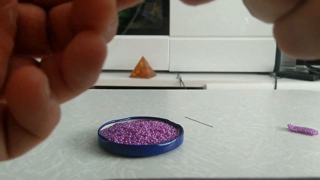 Кирпичное плетение бисером смотреть онлайн