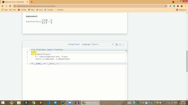 HackerRank Reduce Function problem solution in Python | Python solutions | Programmingoneonone смотреть онлайн