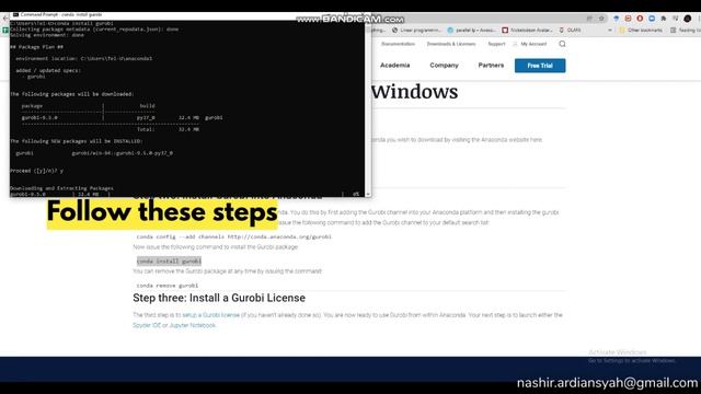 Installing Gurobi Solvers with Anaconda смотреть онлайн