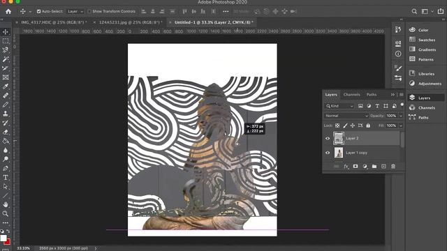 CMYK separation for screen printing on Photoshop смотреть онлайн