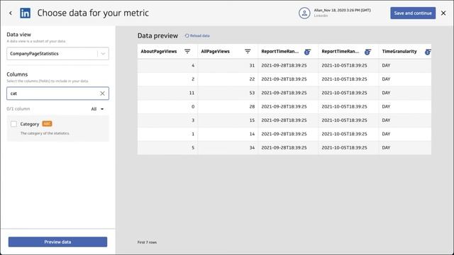 Using LinkedIn Pages API | PowerMetrics Query Builder Tutorial смотреть онлайн