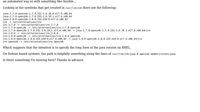 RHEL choosing java with alternatives without --config смотреть онлайн
