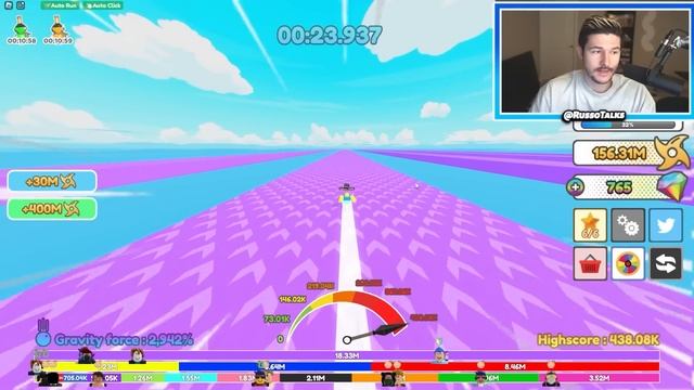 I Got THE MYTHIC LEGENDARY And BECAME INSANELY FAST In Anime Race Clicker! смотреть онлайн