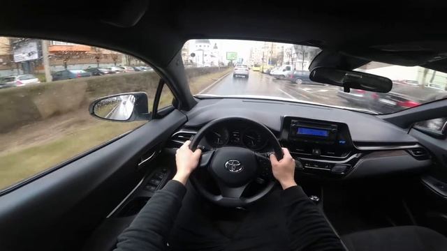 Toyota C-HR (2017) | 1.2 turbo 116 hp | Pov Drive смотреть онлайн