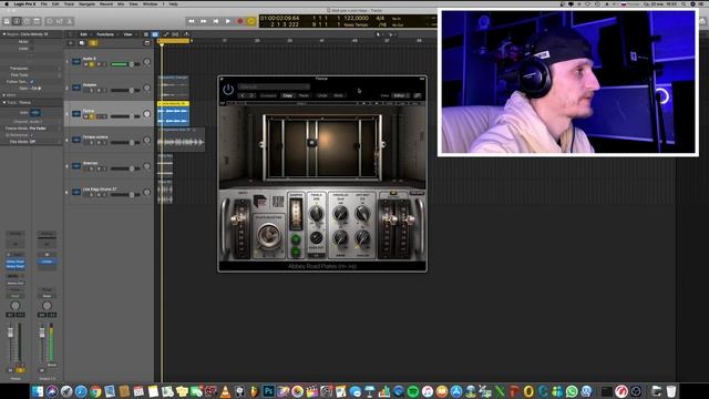 Abbey Road Saturator обзор. Waves plugins. Сведение вокала, барабанов, гитары в Logic pro x. смотреть онлайн
