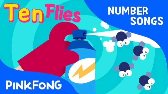 Ten Flies | Number Songs | PINKFONG Songs For Children