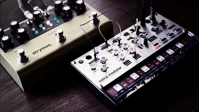 Korg volca modular Strymon Volante ambient music смотреть онлайн