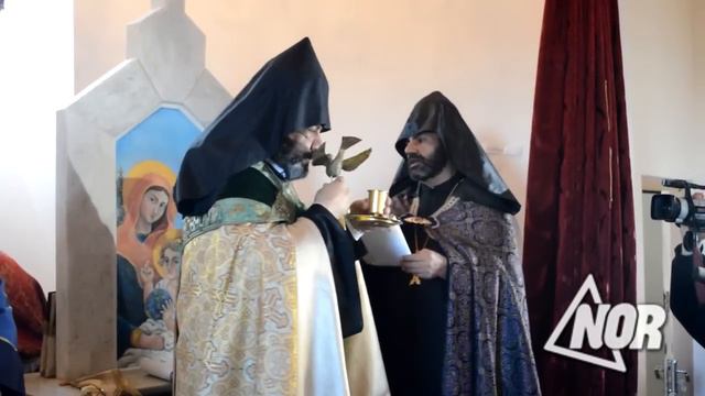 Отрытие церкви в селе Мамзара Ниноцминдского муниципалитета смотреть онлайн