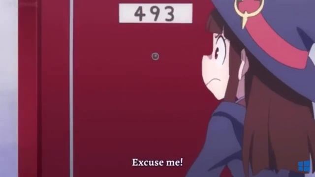 Akko Opens The Wrong Door (Little Witch Academia Meme/Green Screen Test?) смотреть онлайн