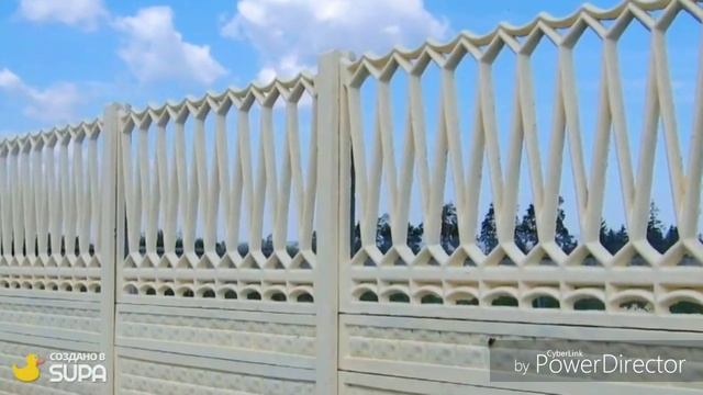 Дизайн бетонного забора concrete fence design смотреть онлайн