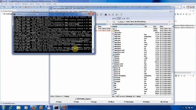 Java Beginner Tutorial - How to deploy my Dynamic Web Project on WildFly web console смотреть онлайн