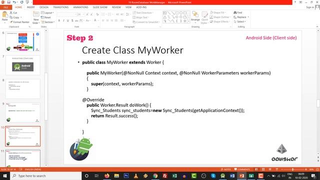 Insert Update Delete in Android Room Database | Easy Student Management System | WorkManager Part 8 смотреть онлайн