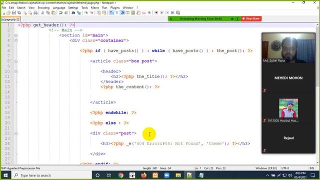 Class-12 WordPress Theme Development - How to Create Dynamic Page in WordPress. смотреть онлайн